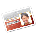 Fellowes Laminating Pouches, 5 mil, 3.88" x 2.63", Gloss Clear, 25/Pack