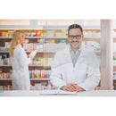 deflecto Hanging Barrier, 23.75" x 23.75", Acrylic, Clear, 2/Carton