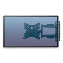 Fellowes Full Motion TV Wall Mount, 16.25w x 19.75d x 17.87h, Black