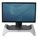 Fellowes I-Spire Series Monitor Lift, 20" x 8.88" x 4.88", White/Gray, Supports 25 lbs