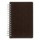 Brownline DuraFlex Daily Planner, 8 x 5, Black Cover, 12-Month (Jan to Dec): 2023