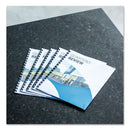 Fellowes Plastic Comb Bindings, 5/16" Diameter, 40 Sheet Capacity, Black, 100/Pack