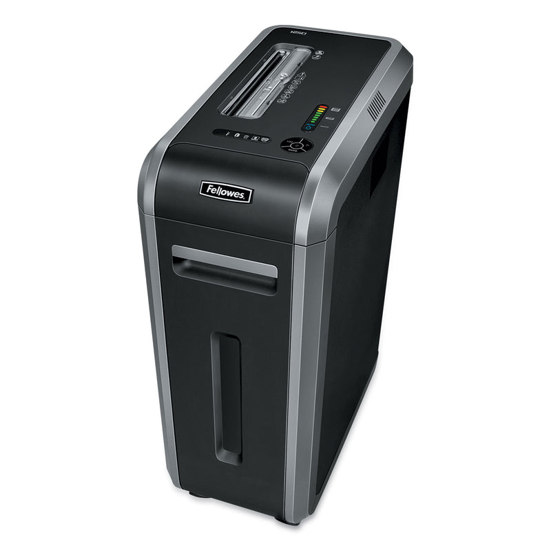 Fellowes Powershred 125Ci 100% Jam Proof Cross-Cut Shredder, 20 Manual Sheet Capacity