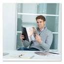 Fellowes Plastic Comb Bindings, 3/8" Diameter, 55 Sheet Capacity, White, 100/Pack