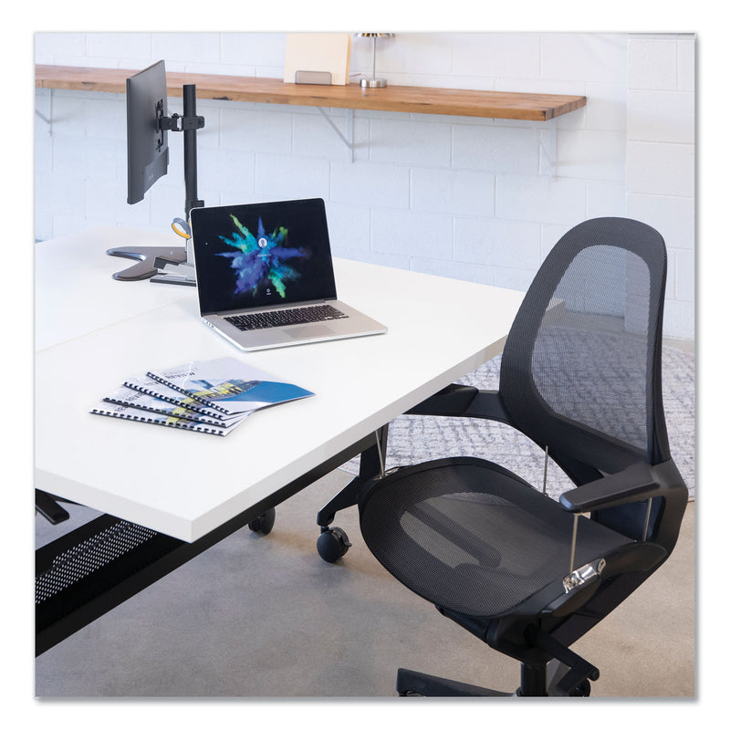 Fellowes Plastic Comb Bindings, 2" Diameter, 500 Sheet Capacity, Black, 10/Pack