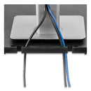 Fellowes Standard Monitor Riser, 13.38" x 13.63" x 2" to 4", Graphite, Supports 60 lbs