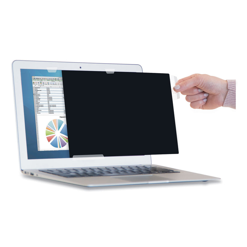 Fellowes PrivaScreen Blackout Privacy Filter for 14.1" Widescreen LCD/Notebook, 16:10
