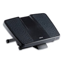 Fellowes Ultimate Foot Support, HPS, 17.75w x 13.25d x 4 to 6.5h, Black/Gray