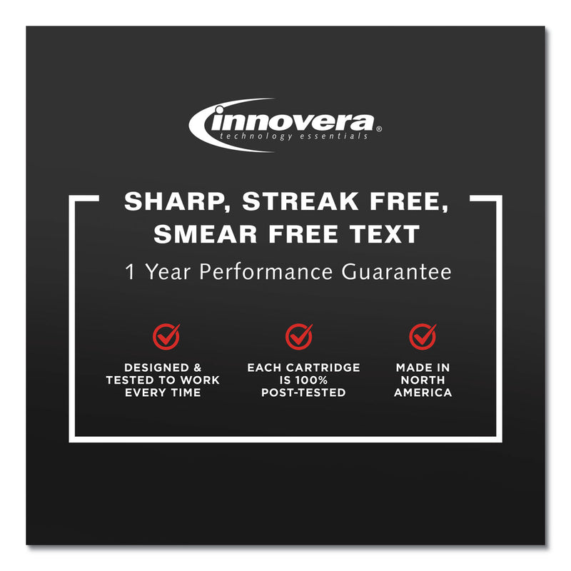 Innovera Remanufactured Black High-Yield Ink, Replacement for LC103BK, 600 Page-Yield