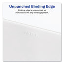 Avery Preprinted Legal Exhibit Side Tab Index Dividers, Avery Style, 26-Tab, Exhibit A to Exhibit Z, 11 x 8.5, White, 1 Set, (1370)