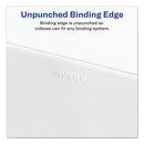 Avery Preprinted Legal Exhibit Side Tab Index Dividers, Avery Style, 10-Tab, 5, 11 x 8.5, White, 25/Pack