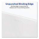 Avery Preprinted Legal Exhibit Side Tab Index Dividers, Avery Style, 10-Tab, 4, 11 x 8.5, White, 25/Pack
