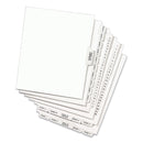 Avery Preprinted Legal Exhibit Side Tab Index Dividers, Avery Style, 26-Tab, C, 11 x 8.5, White, 25/Pack, (1403)