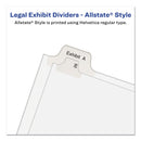 Avery Preprinted Legal Exhibit Side Tab Index Dividers, Allstate Style, 26-Tab, N, 11 x 8.5, White, 25/Pack