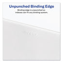Avery Preprinted Legal Exhibit Bottom Tab Index Dividers, Avery Style, 26-Tab, Exhibit 1 to Exhibit 25, 11 x 8.5, White, 1 Set