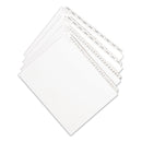 Avery Preprinted Legal Exhibit Side Tab Index Dividers, Allstate Style, 25-Tab, Exhibit 1 to Exhibit 25, 11 x 8.5, White, 1 Set