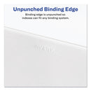 Avery Preprinted Legal Exhibit Side Tab Index Dividers, Allstate Style, 25-Tab, 76 to 100, 11 x 8.5, White, 1 Set, (1704)