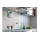 Durable Mountable Tablet Holder, Silver/Charcoal Gray