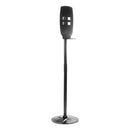 Kantek Floor Stand for Sanitizer Dispensers, Height Adjustable from 50" to 60", Black