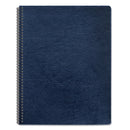 Fellowes Expressions Classic Grain Texture Presentation Covers for Binding Systems, Navy, 11.25 x 8.75, Unpunched, 200/Pack