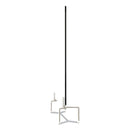 Ghent Clear Partition Extender with Attached Clamp, 36 x 3.88 x 24, Thermoplastic Sheeting