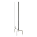 Ghent Clear Partition Extender with Attached Clamp, 42 x 3.88 x 18, Thermoplastic Sheeting