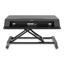 Fellowes Lotus LT Sit-Stand Workstation, 34.38" x 28.38" x 7.62", Black