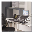 Fellowes Office Suites Laptop Riser, 15.13" x 11.38" x 4.5" to 6.5", Black/Silver, Supports 10 lbs