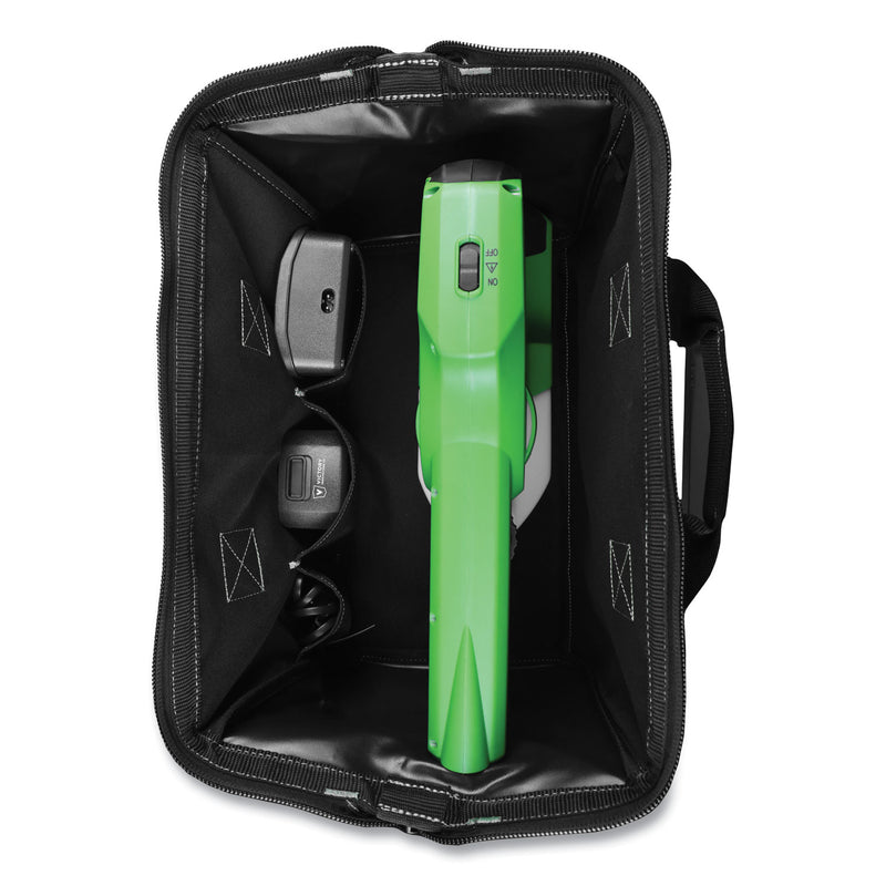 Victory Professional Cordless Electrostatic Handheld Sprayer, 33.8 oz, 0.65" x 48" Hose, Green/Translucent White/Black