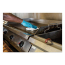 WypAll X80 Foodservice Towel, Kimfresh Antimicrobial Hydroknit, 12.5 x 23.5, White/Blue Stripe, 150/Carton