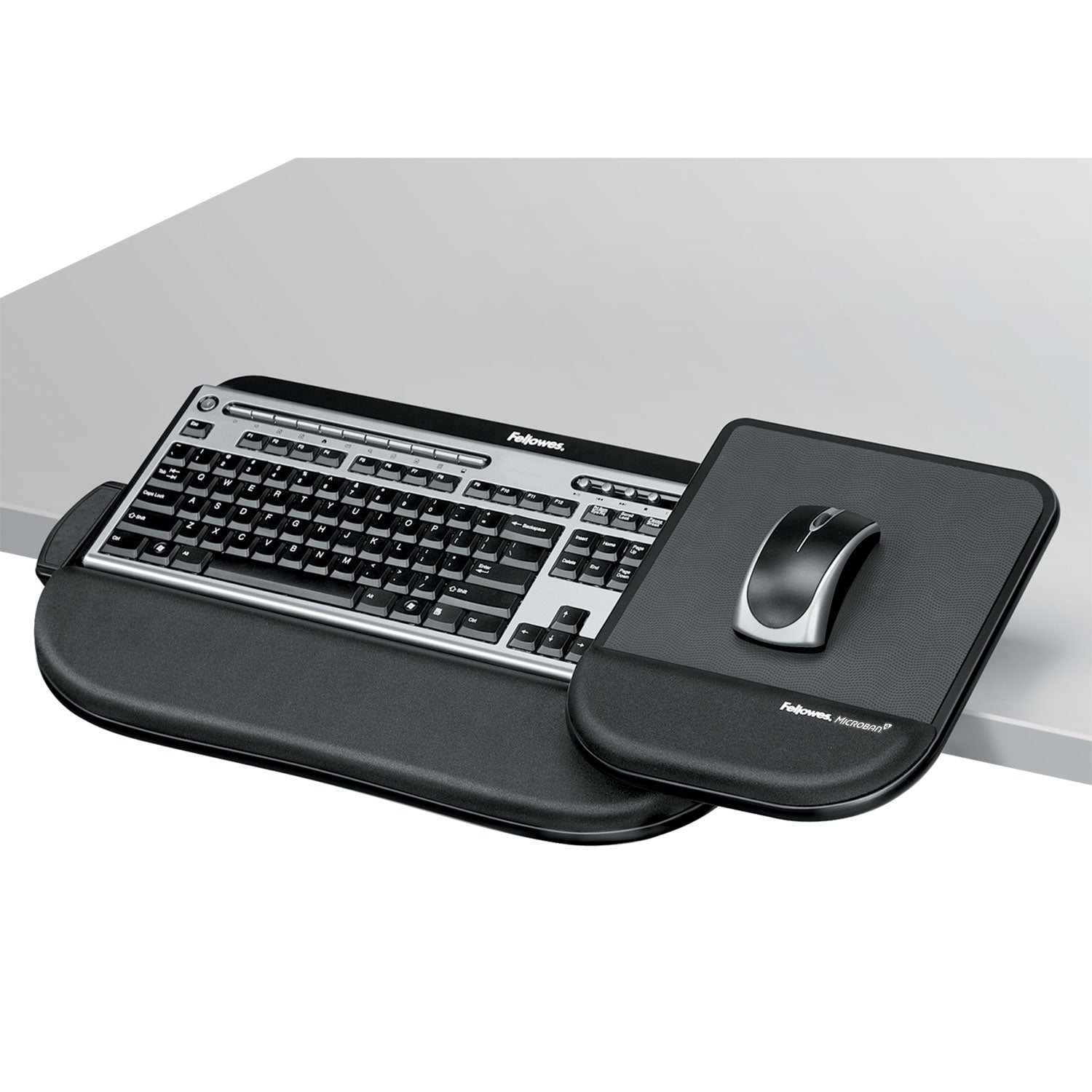 Tilt 'n Slide Keyboard Manager with Comfort Glide, 19.5w x 11.5d, Black ...