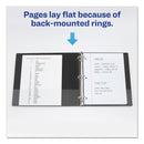 Avery Durable View Binder with DuraHinge and EZD Rings, 3 Rings, 3" Capacity, 11 x 8.5, Black, (9700)