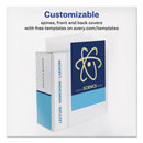 Avery Durable View Binder with DuraHinge and EZD Rings, 3 Rings, 5" Capacity, 11 x 8.5, Black, (9900)