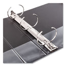 Avery Economy Non-View Binder with Round Rings, 3 Rings, 2" Capacity, 11 x 8.5, Black, (4501)