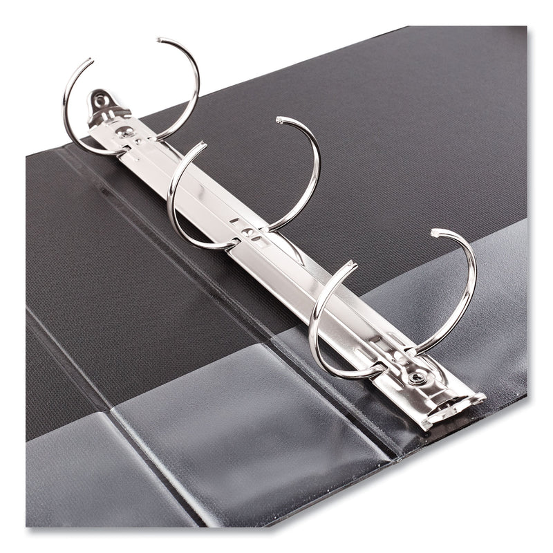 Avery Economy Non-View Binder with Round Rings, 3 Rings, 2" Capacity, 11 x 8.5, Black, (4501)