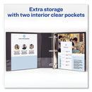 Avery Economy Non-View Binder with Round Rings, 3 Rings, 3" Capacity, 11 x 8.5, Blue, (3601)