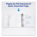 Avery Economy View Binder with Round Rings , 3 Rings, 2" Capacity, 11 x 8.5, White, (5731)