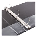 Avery Economy Non-View Binder with Round Rings, 3 Rings, 1.5" Capacity, 11 x 8.5, Black, (4401)