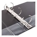 Avery Economy Non-View Binder with Round Rings, 3 Rings, 2" Capacity, 11 x 8.5, Black, (3501)