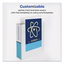 Avery Economy View Binder with Round Rings , 3 Rings, 3" Capacity, 11 x 8.5, White, (5741)