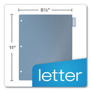Cardinal Poly Index Dividers, 8-Tab, 11 x 8.5, Assorted, 4 Sets