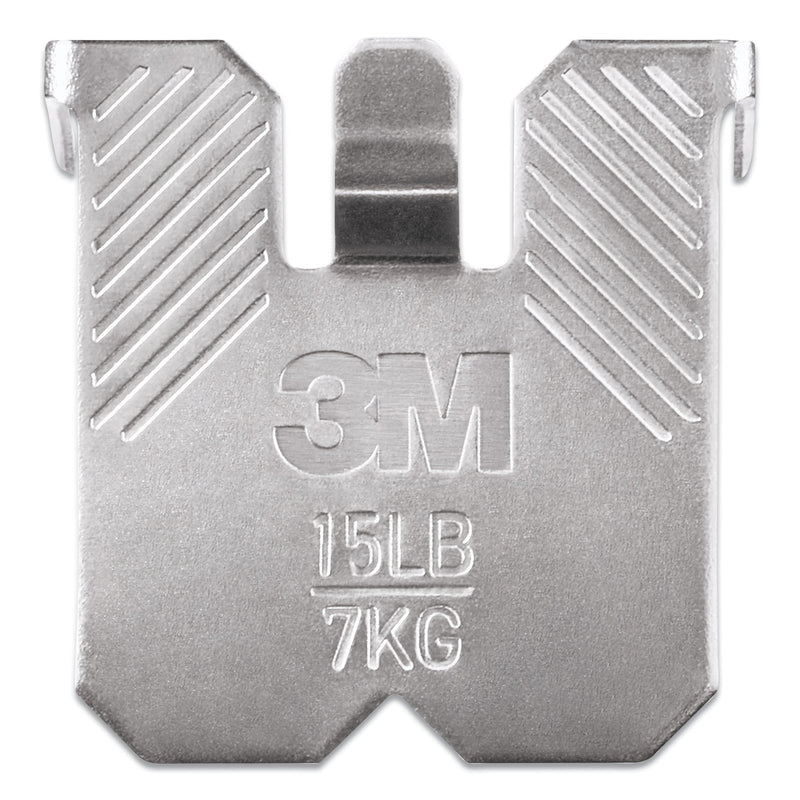 3M Claw Drywall Picture Hanger, Holds 15 lbs, 5 Hooks and 5 Spot Markers, Stainless Steel