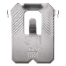 3M Claw Drywall Picture Hanger, Holds 25 lbs, 4 Hooks and 4 Spot Markers, Stainless Steel