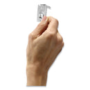 3M Claw Drywall Picture Hanger, Holds 25 lbs, 4 Hooks and 4 Spot Markers, Stainless Steel