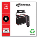 Innovera Remanufactured Black Ink, Replacement for 902 (T6L98AN), 300 Page-Yield