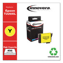 Innovera Remanufactured Yellow High-Yield Ink, Replacement for T220XL (T220XL420), 450 Page-Yield