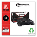 Innovera Remanufactured Black MICR Toner, Replacement for 81AM (CF281AM), 10,500 Page-Yield
