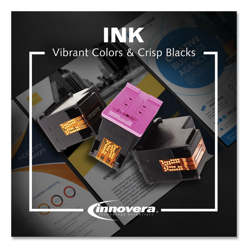 Innovera Remanufactured Cyan High-Yield Ink, Replacement for 952XL (L0S61AN), 1,600 Page-Yield