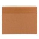 Smead Easy Grip Pockets, 3.5" Expansion, Letter Size, Redrope, 25/Box