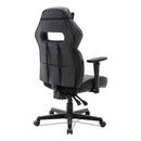 Alera Racing Style Ergonomic Gaming Chair, Supports 275 lb, 15.91" to 19.8" Seat Height, Black/Gray Trim Seat/Back, Black/Gray Base